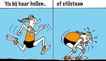 hollen en stilstaan 2 plaatje vrouw