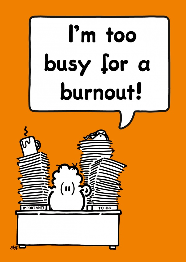 Zo herken je een burn-out bij een ander.