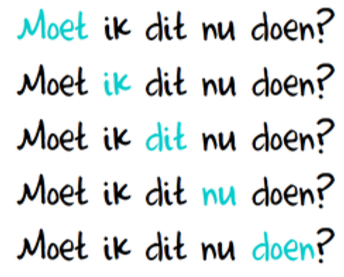 Moet ik dit nu doen?